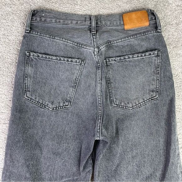 Citizens Of Humanity Sabine Jeans Women’s 26 Gray Straight High Rise Raw Hem - Picture 5 of 15